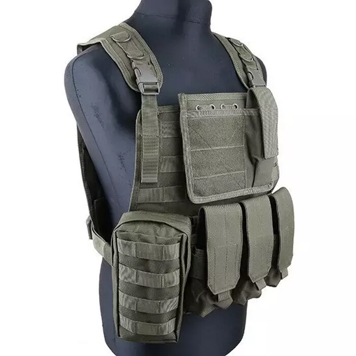 Gilet tactique de type MBSS GFC - Olive 