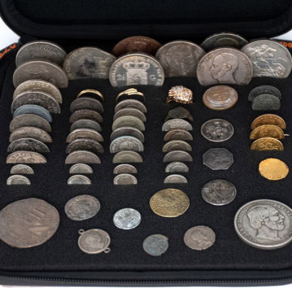 Conteneur pour les détecteurs de pièces de monnaie et de bijoux Kapaan