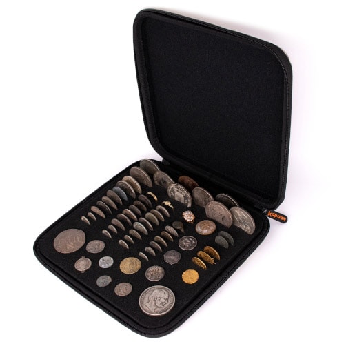 Conteneur pour les détecteurs de pièces de monnaie et de bijoux Kapaan