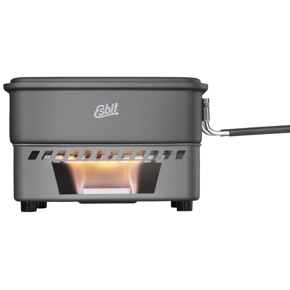 Cuisinière touristique Solid Fuel Cookset avec casserole 1,1 L Esbit 