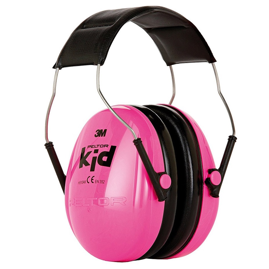 Protecteurs auditifs passifs 3M Kid Peltor - Pink