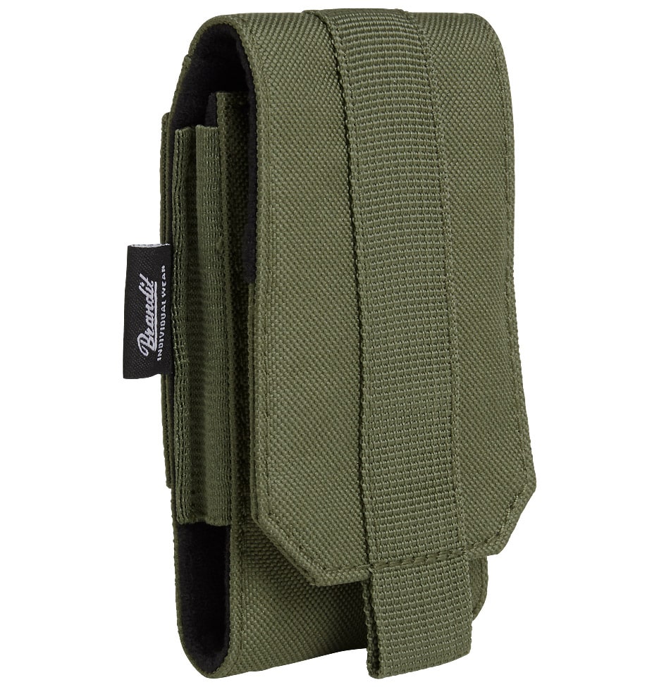 Étui pour téléphone Molle Phone Pouch Medium Brandit - Olive