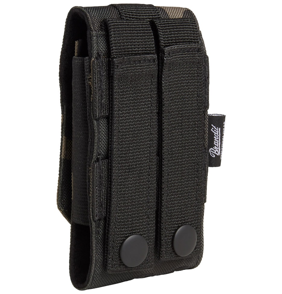 Étui pour téléphone Molle Phone Pouch Medium Brandit - Dark Camo