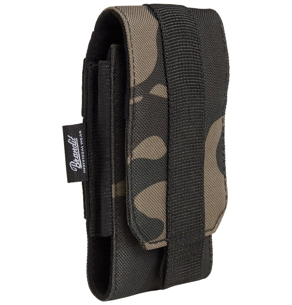 Étui pour téléphone Molle Phone Pouch Medium Brandit - Dark Camo