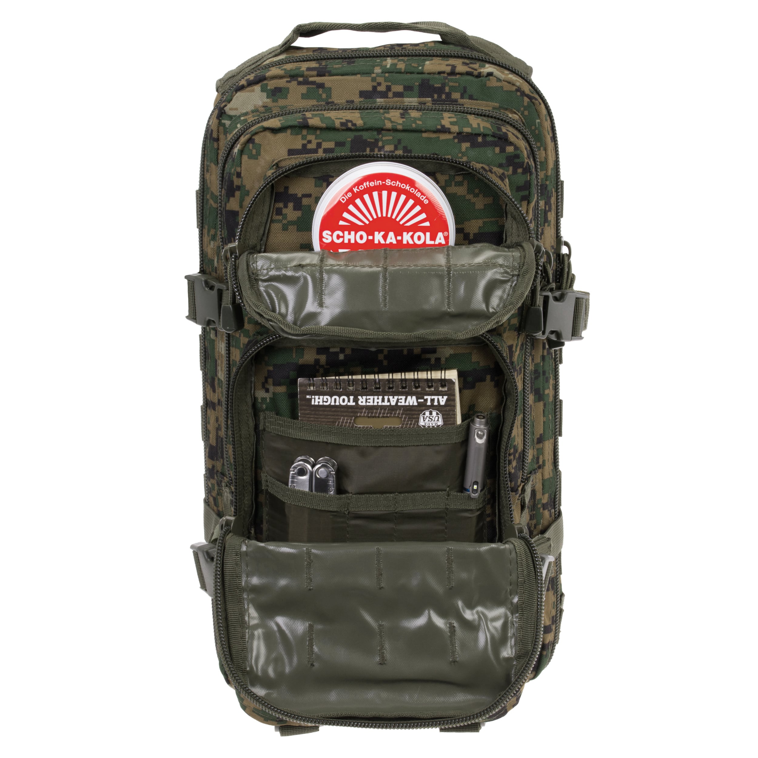 Sac à dos Assault Pack Small 20 L Mil-Tec - Digital Woodland