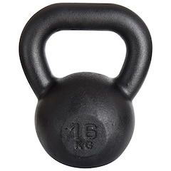 Kettlebell en fonte 16 kg Kawmet