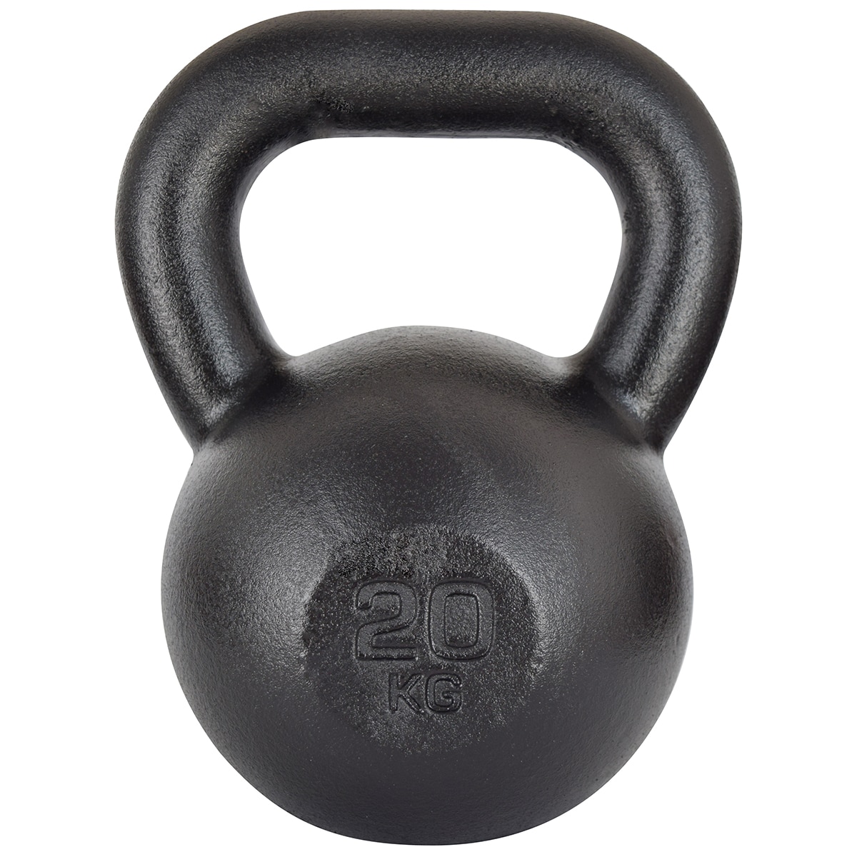Kettlebell en fonte 20 kg Kawmet