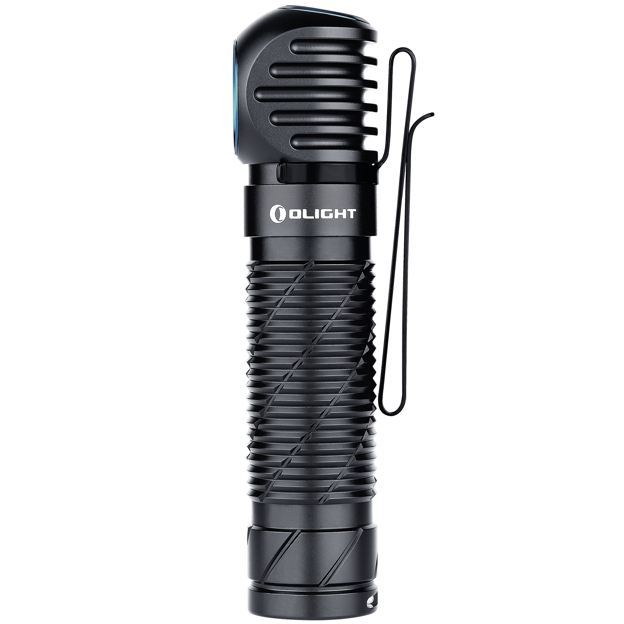 Lampe de poche frontale et angle Perun 2 Cool White Kit 2500 lumens Olight - Black