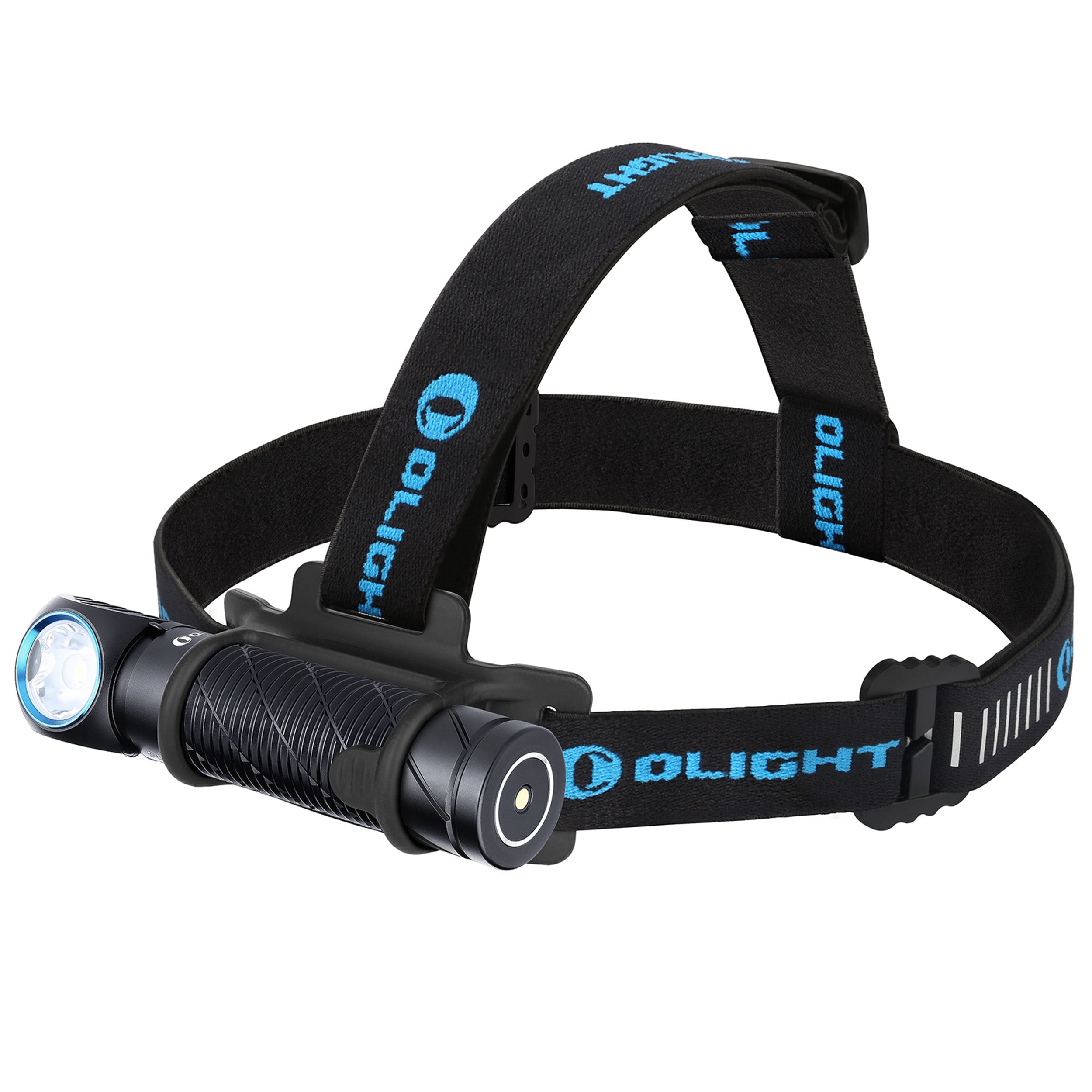 Lampe de poche frontale et angle Perun 2 Cool White Kit 2500 lumens Olight - Black