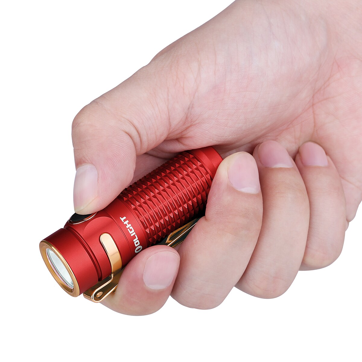 Lampe de poche rechargeable Baton 3 - 1200 lumens Olight - Red