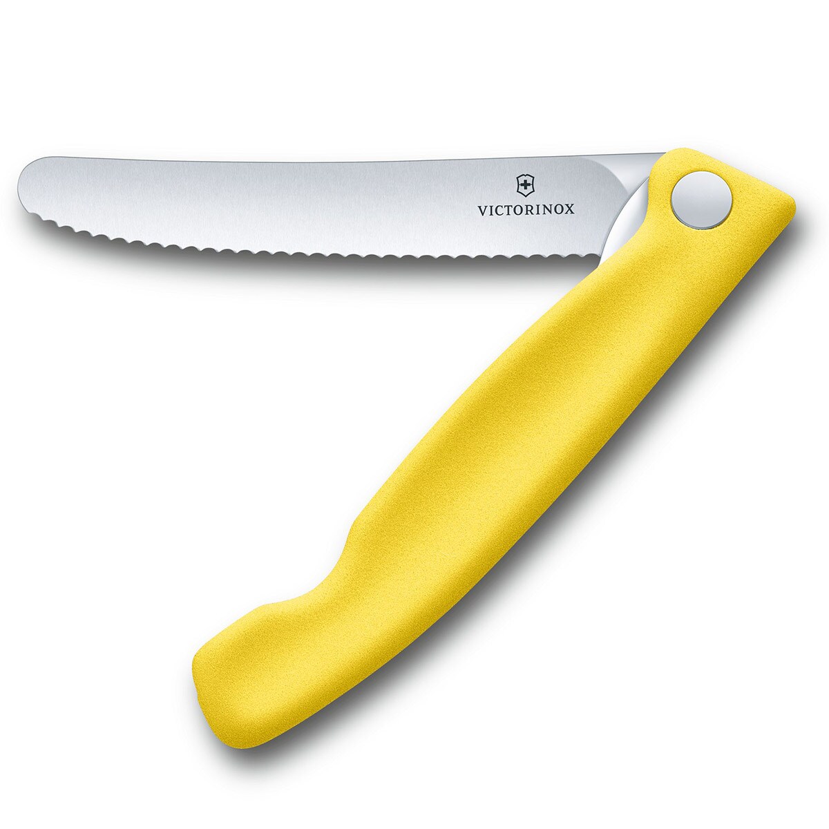 Couteau de cuisine pliable avec pointe arrondie Victorinox - Yellow