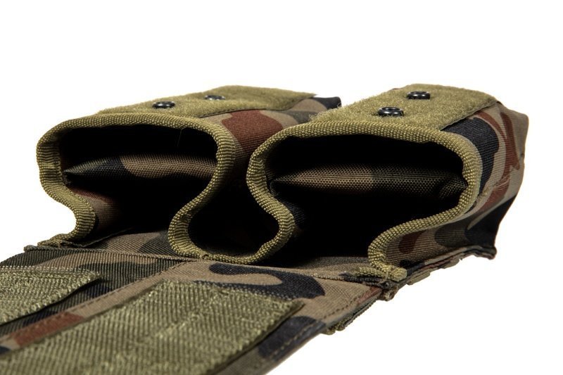 Double pochette pour chargeurs GFC Tactical - wz.93 Pantera PL Woodland