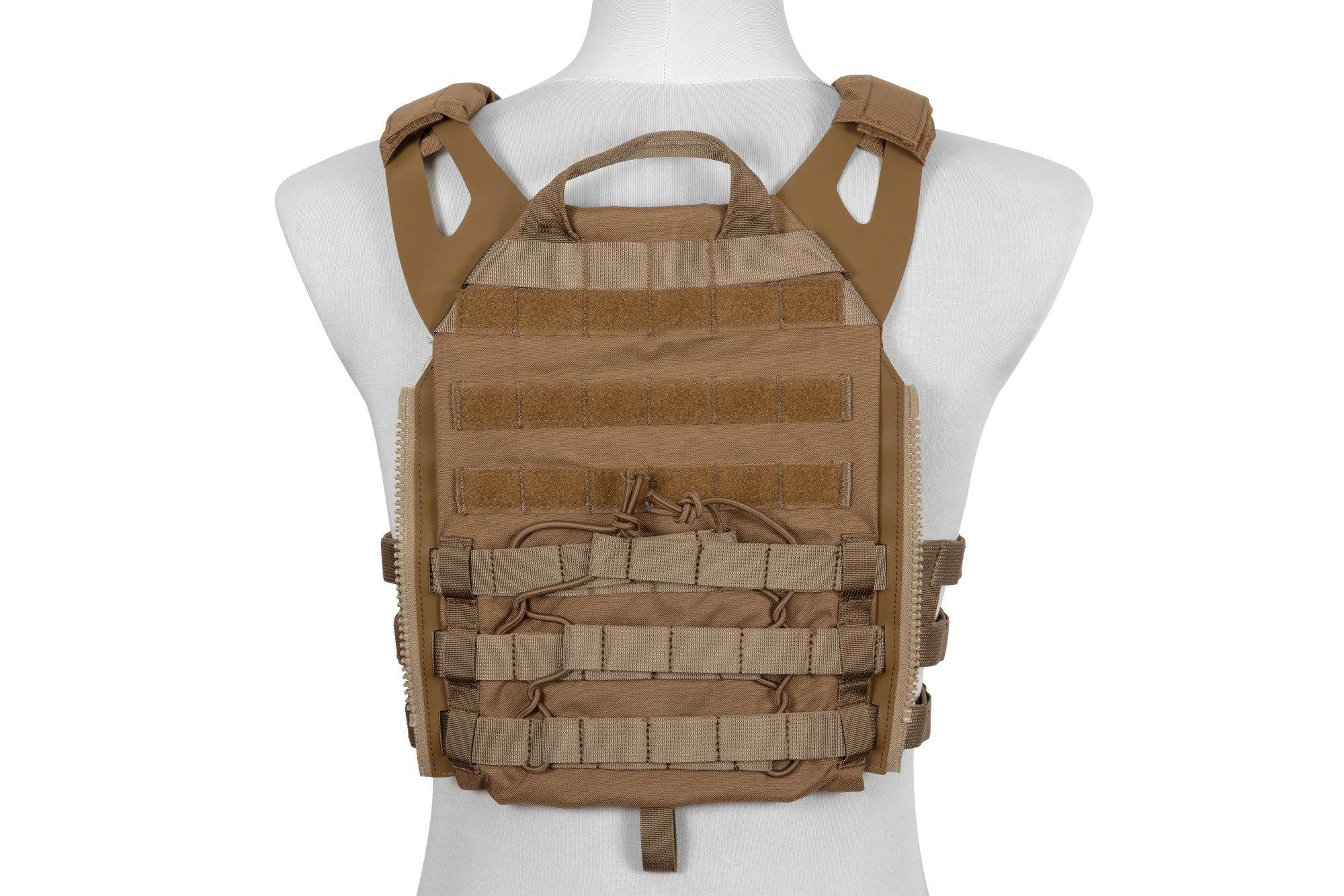 Gilet tactique BlueLabel Quick Release Jum Plate Carrier 2.0 - Coyote Brown