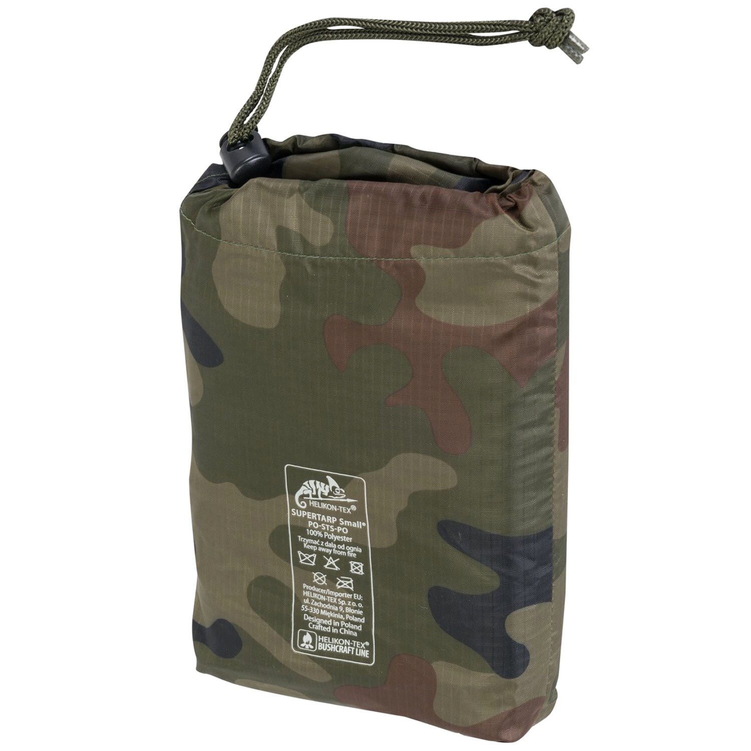 Bâche de bivouac Supertarp Small Helikon-Tex - wz.93 Pantera PL Woodland