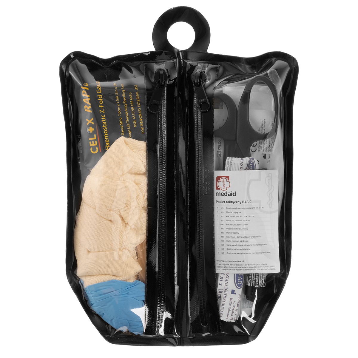 Trousse tactique de premiers secours avec équipement Basic Medaid 