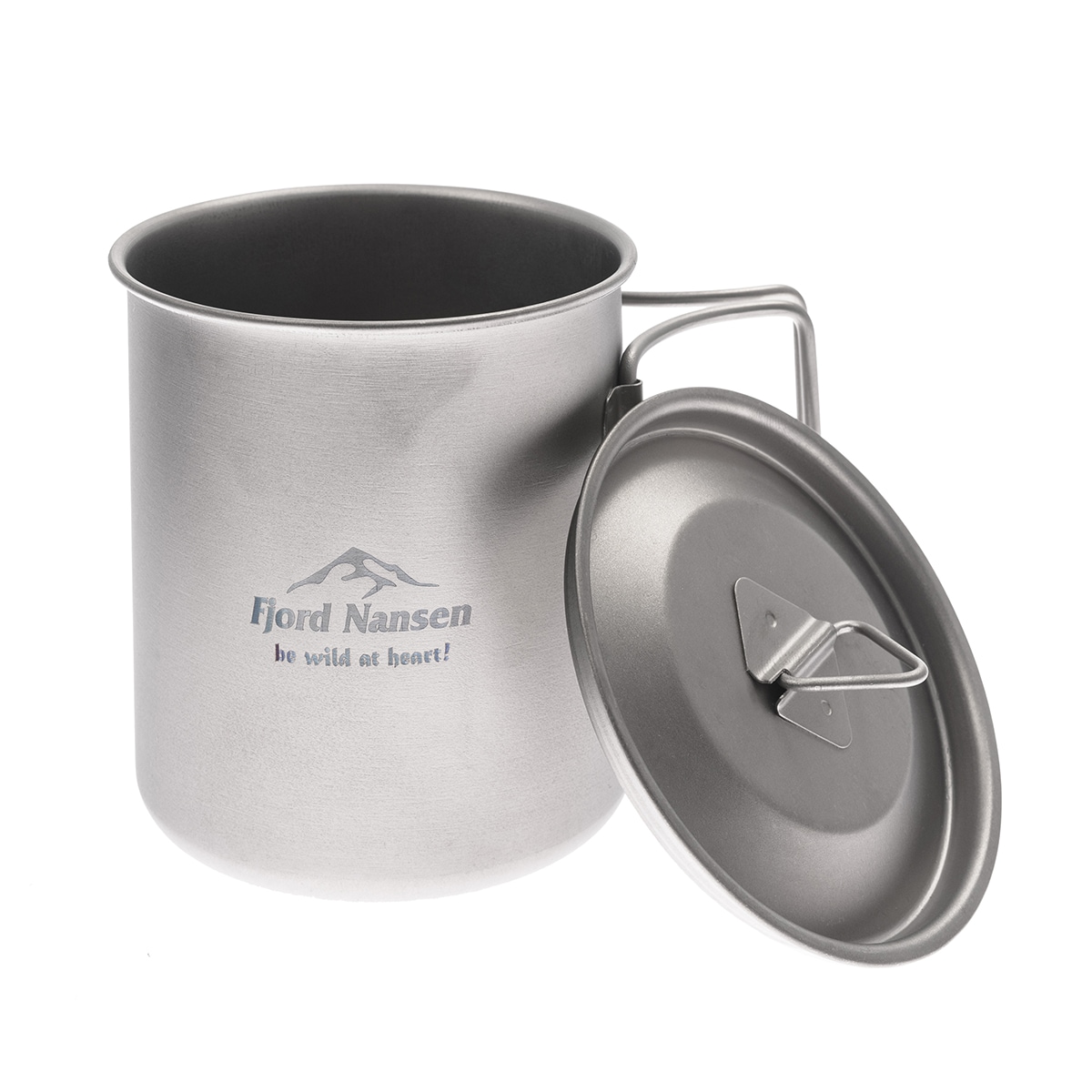 Tasse en titane Jacon Cup Titanum 0,4 L Fjord Nansen - Silver