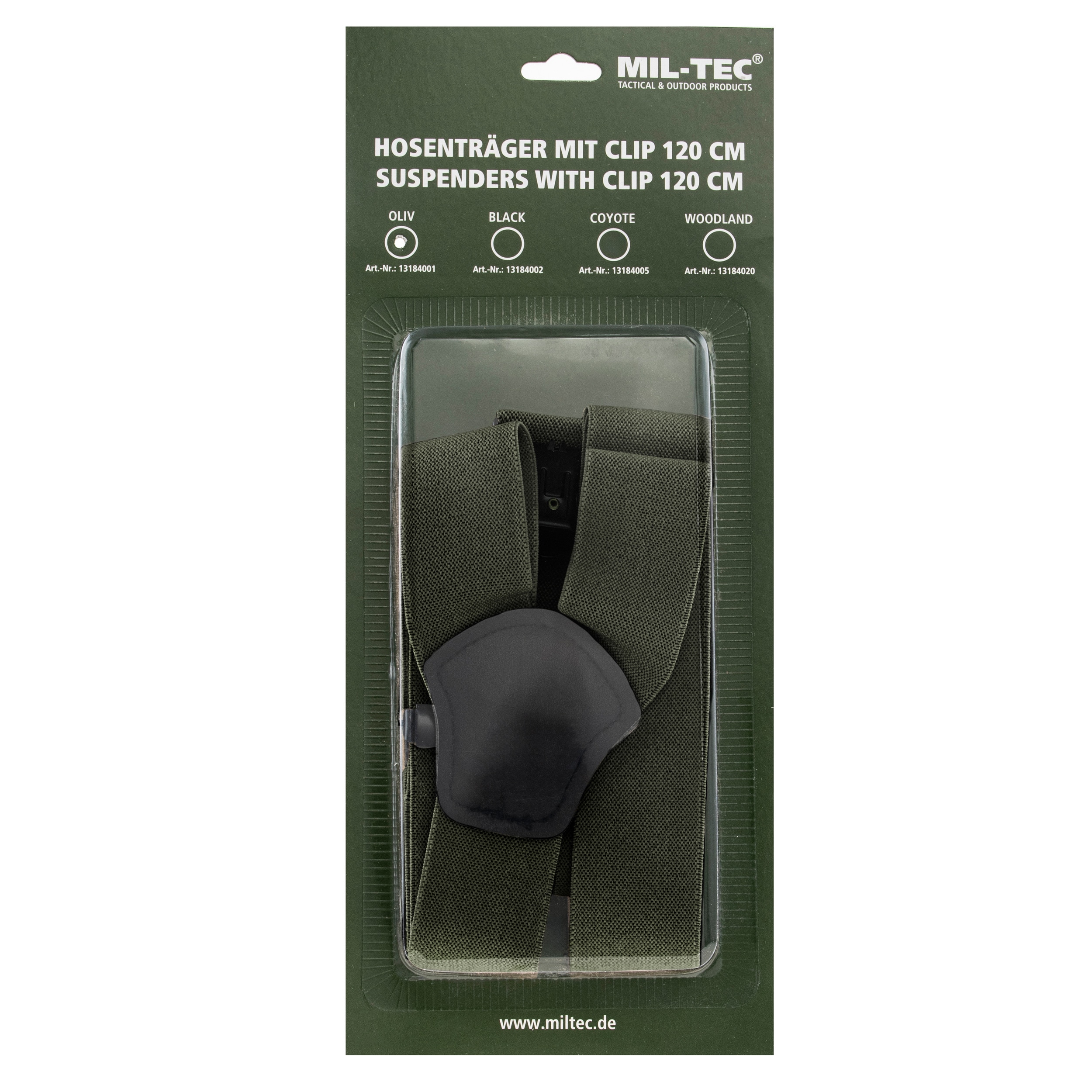 Bretelles Mil-Tec - Olive