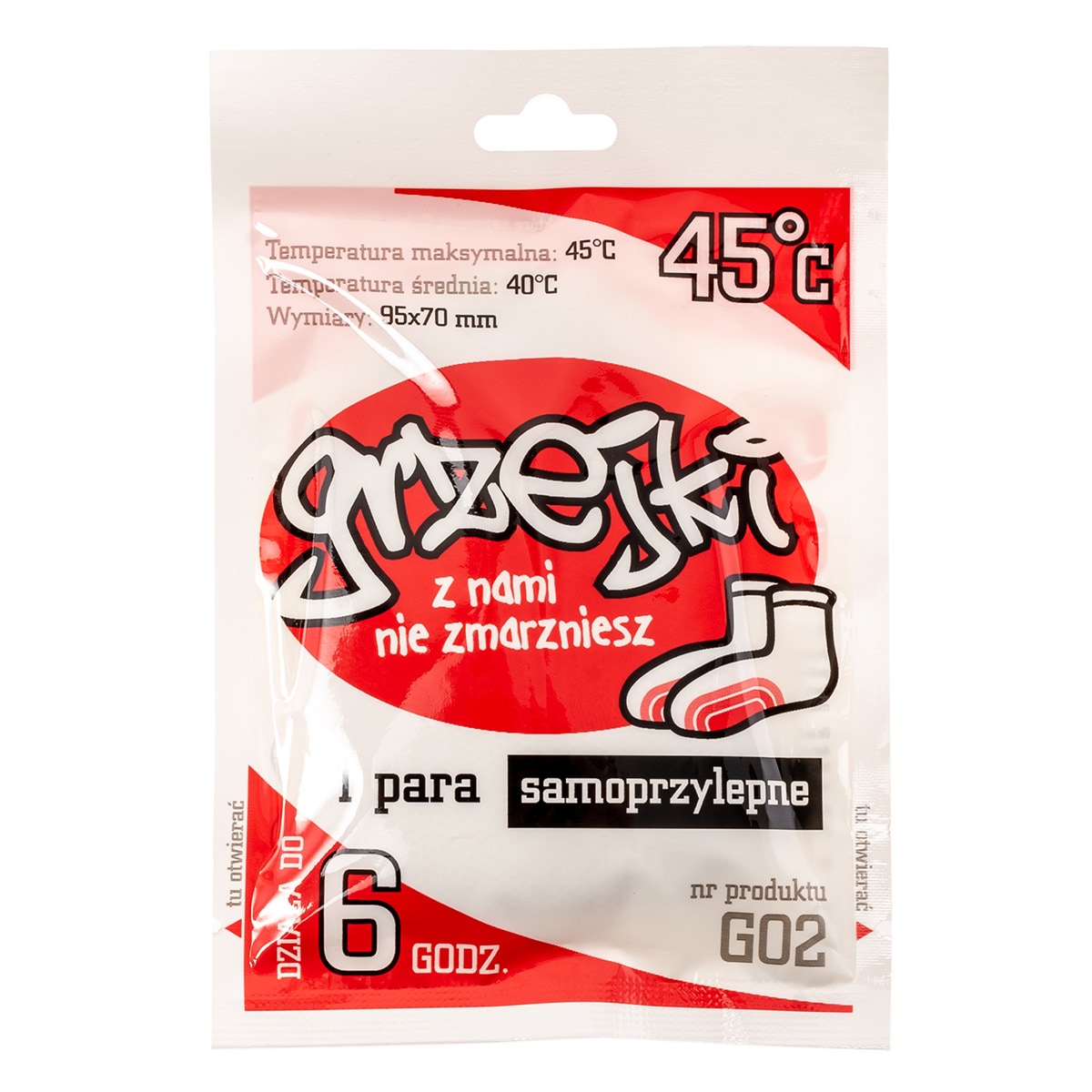 Chauffe-pieds chimique - 10 paires Grzejki