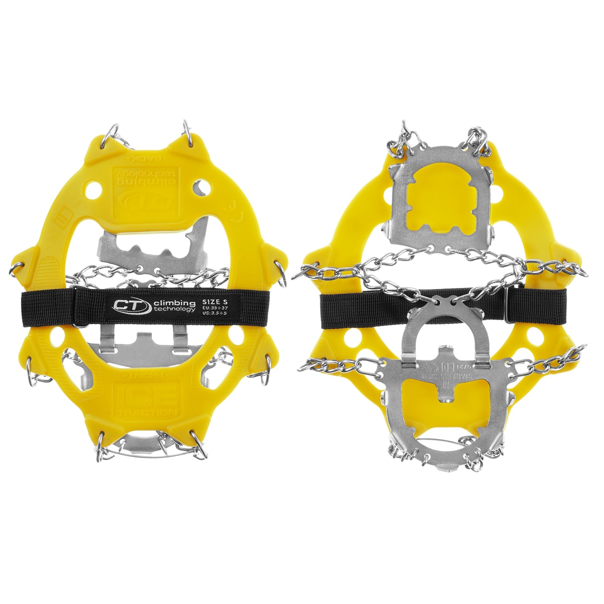 Crampons Ice Traction Plus S (35-37) Climbing Technology - Yellow