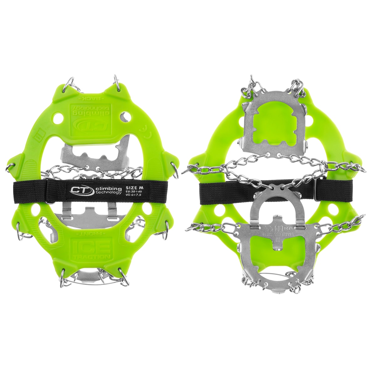 Crampons Ice Traction Plus M (38-40) Climbing Technology - Green