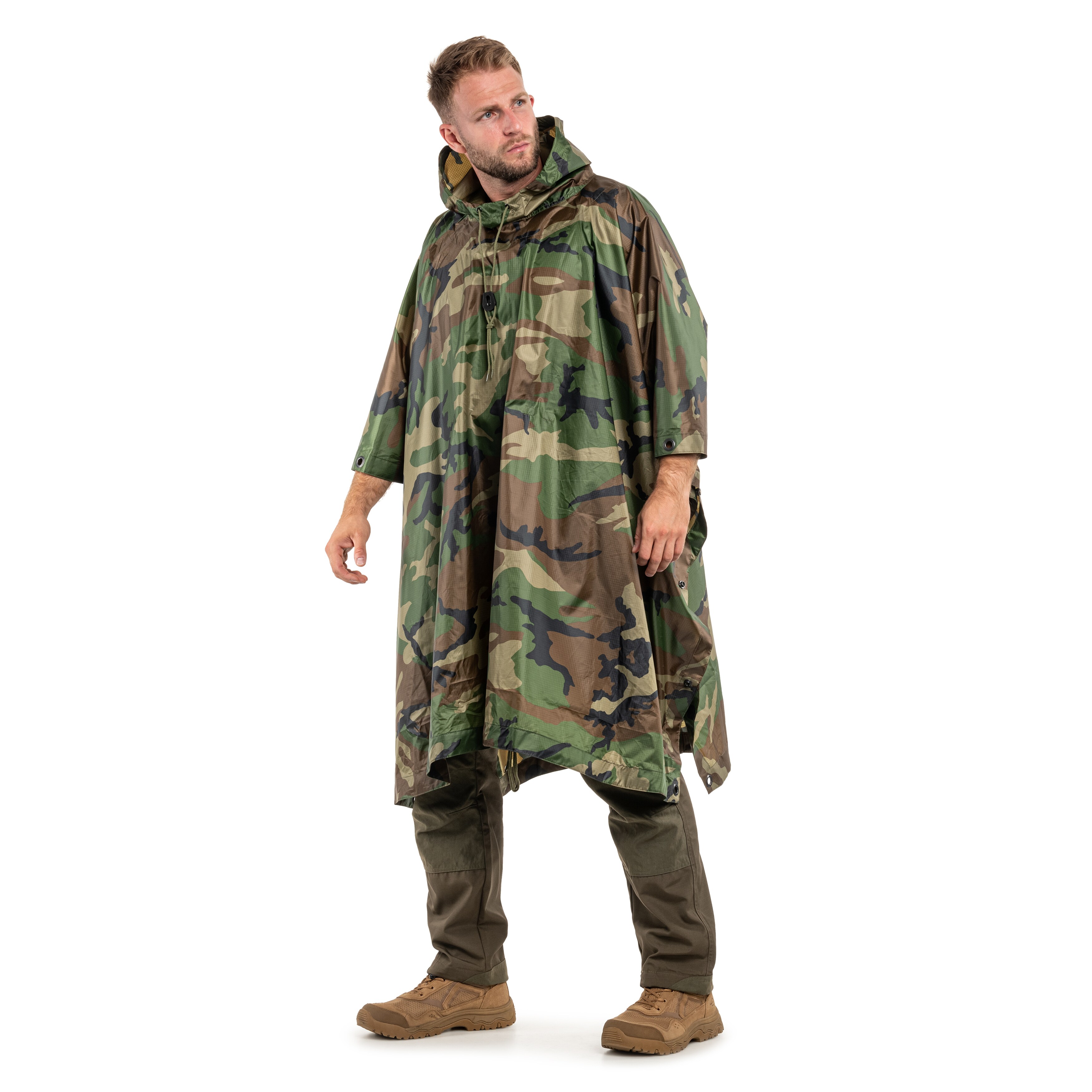 Poncho U.S. Model Helikon-Tex - US Woodland