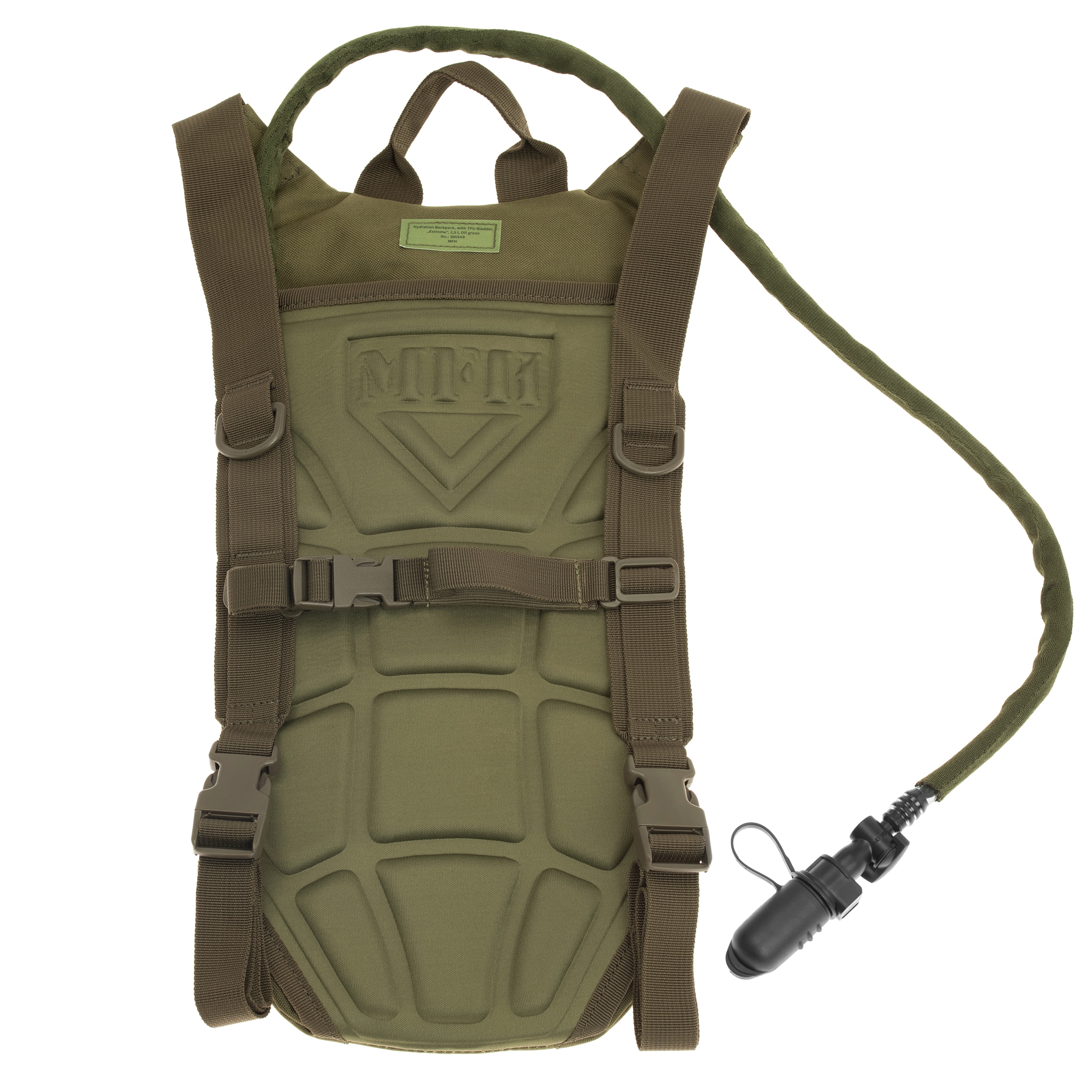 Sac à dos d'hydratation Extreme 2,5 L MFH - Olive