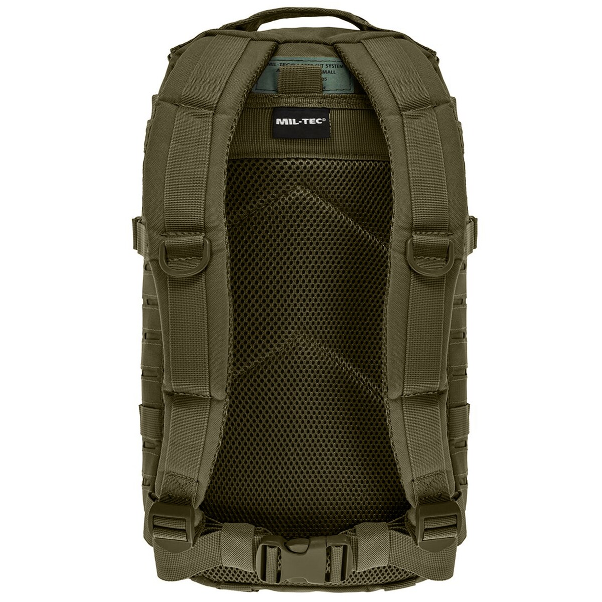Sac à dos Assault Pack Laser Cut Small 20 L Mil-Tec - Olive