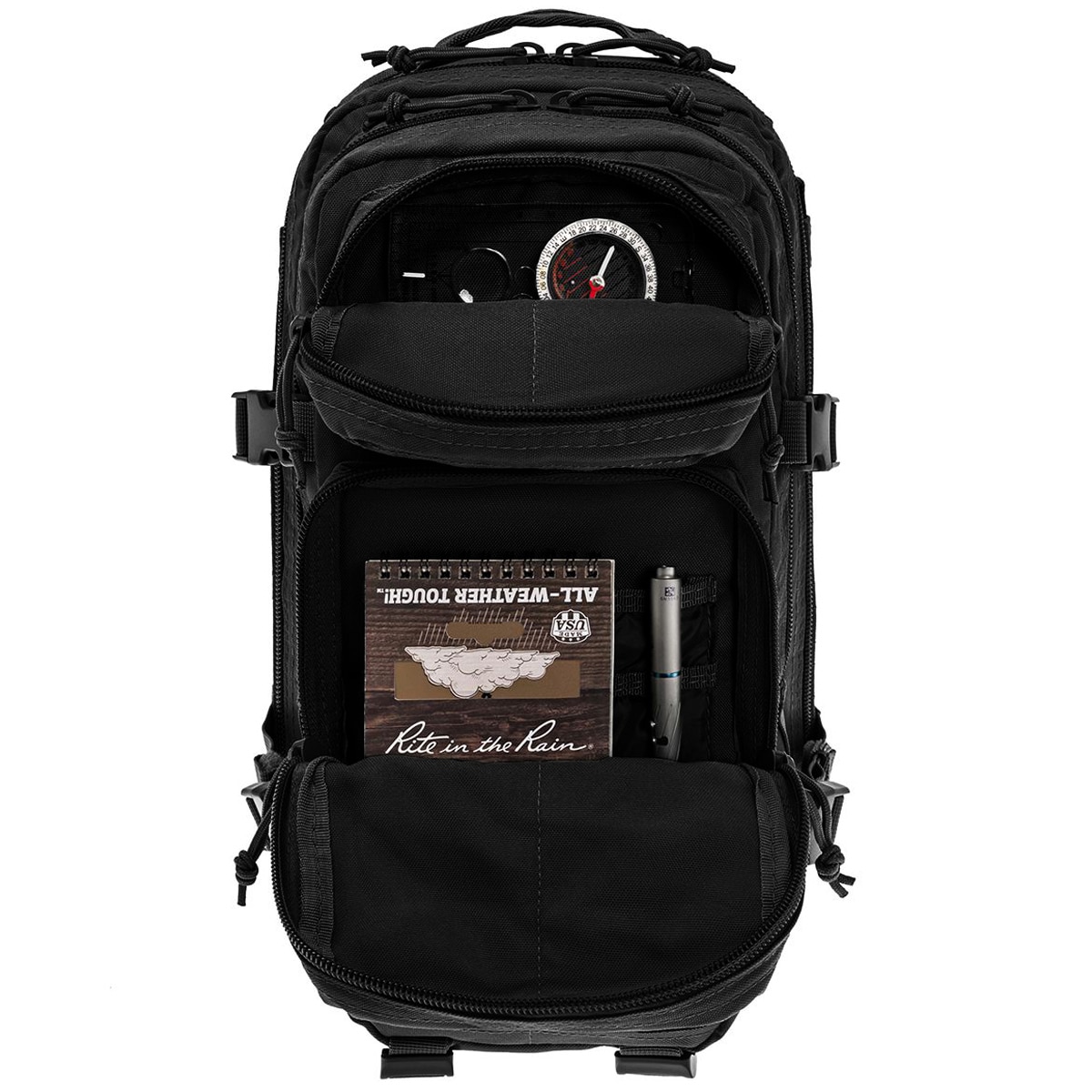 Sac à dos Assault Pack Laser Cut Small 20 L Mil-Tec - Black