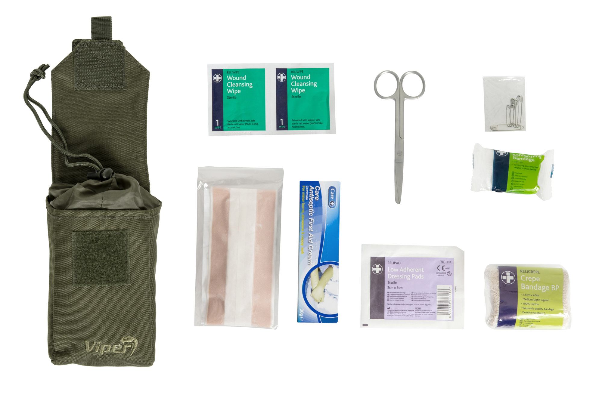 Pochette médicale Aid Kit Viper Tactical - Olive