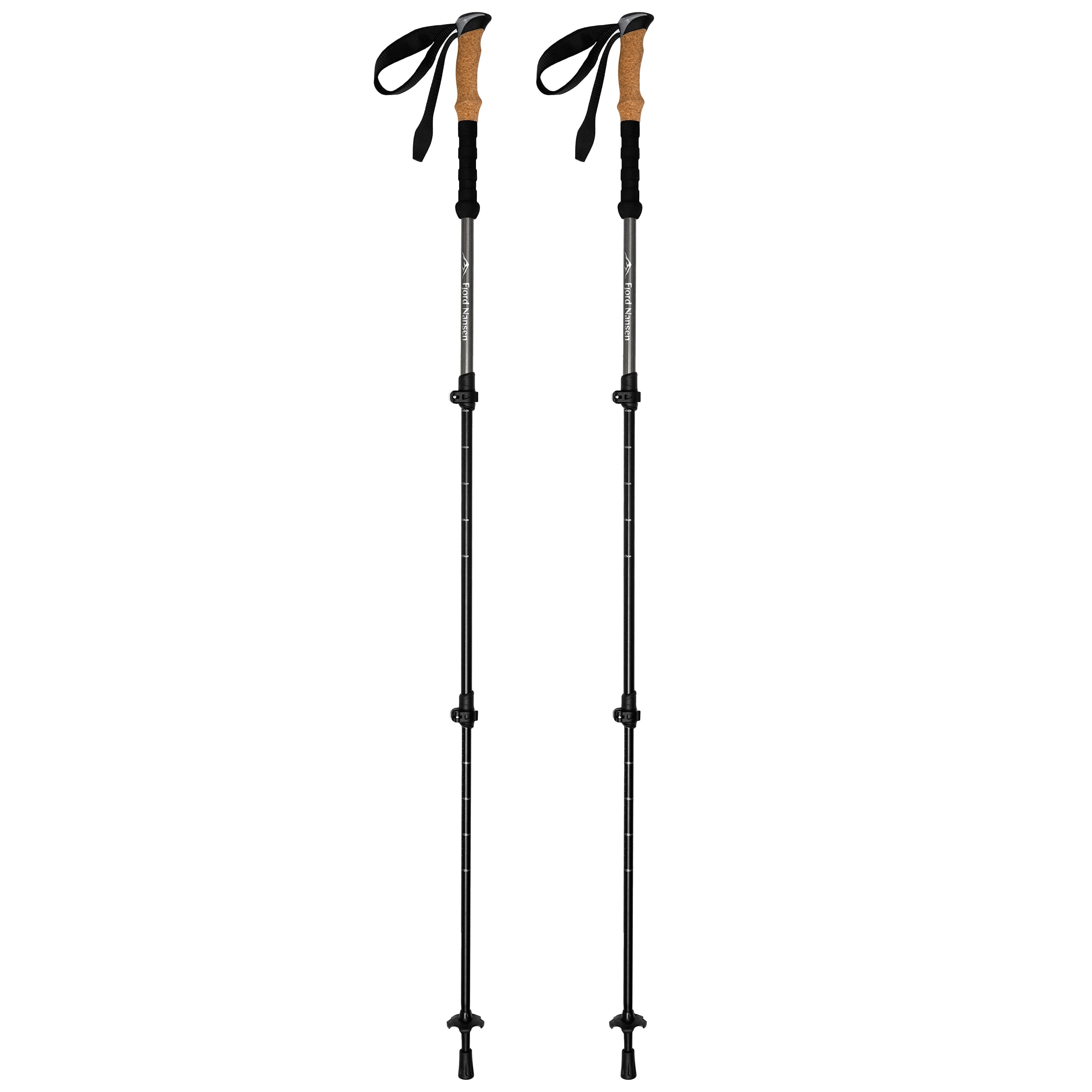 Kije trekkingowe Fjord Nansen Iron II Grip 2.0