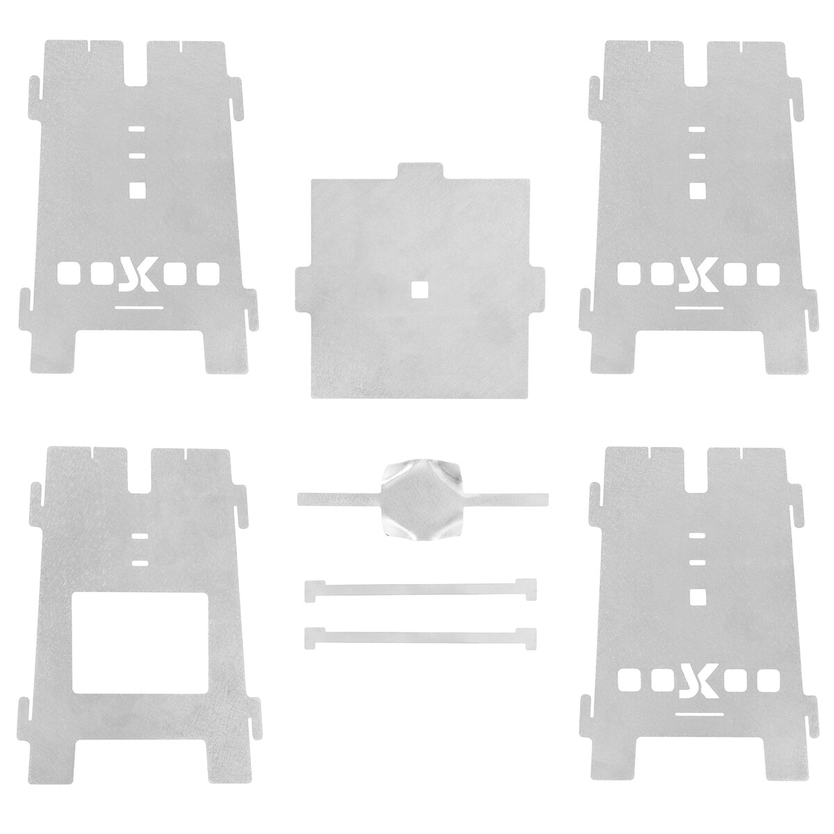 Réchaud touristique pliable Samotny Wilk Bushcraft Duo Survival Kettle