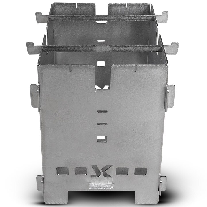 Réchaud touristique pliable Samotny Wilk Bushcraft Survival Kettle