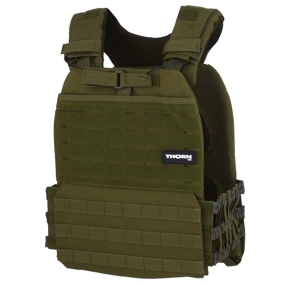 Gilet avec poids Tactic 20 lb / 9,3 kg Thorn+Fit - Army Green