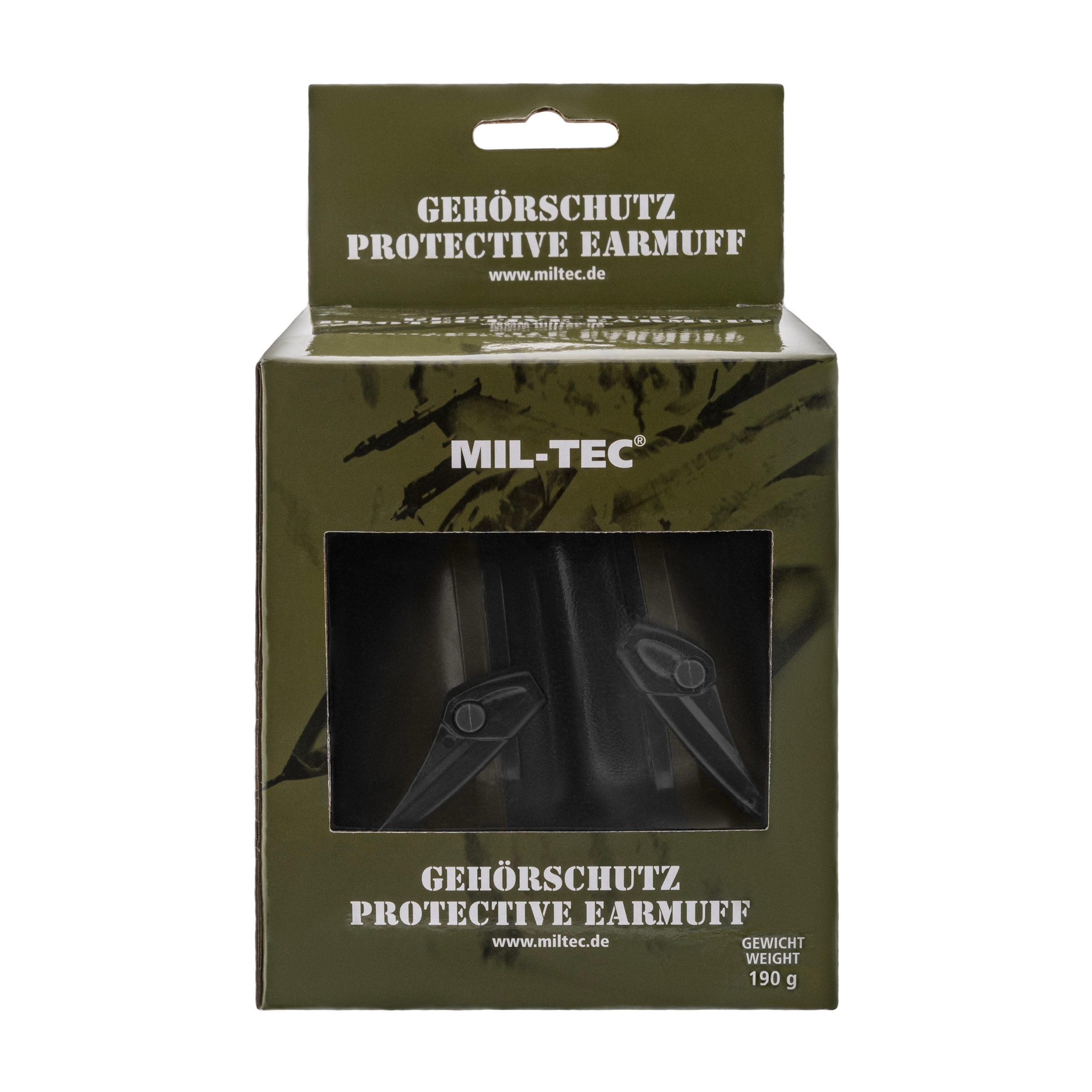 Protecteurs auditifs passifs Mil-Tec - Olive