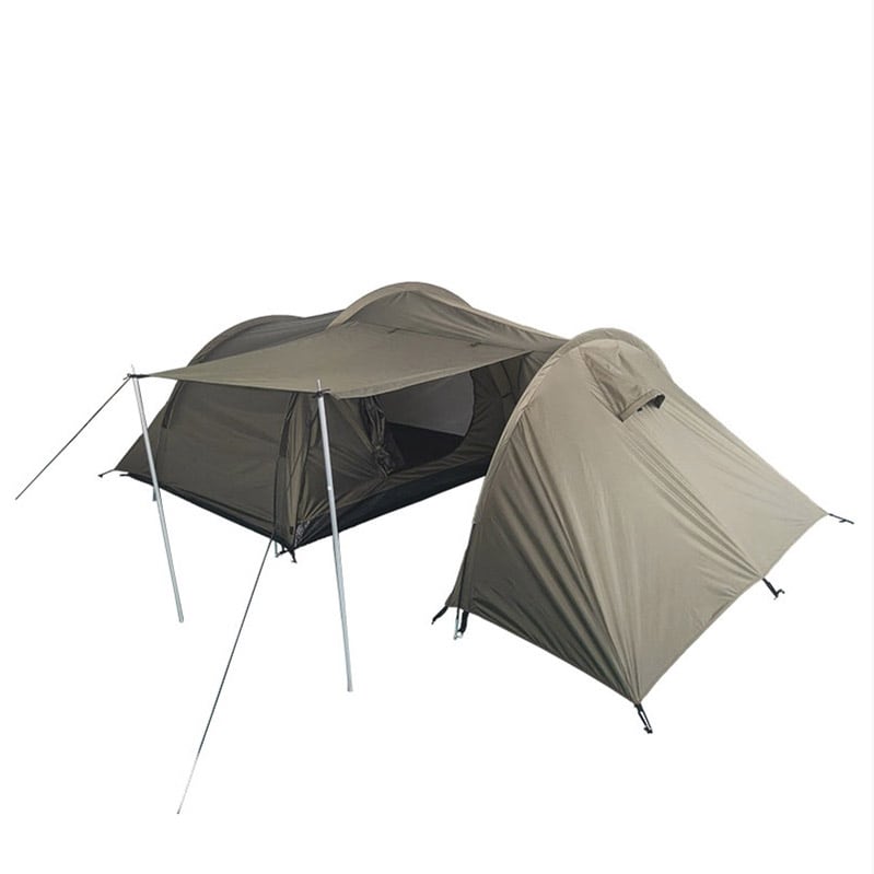 Tente 3 personnes avec vestibule Mil-Tec - Olive