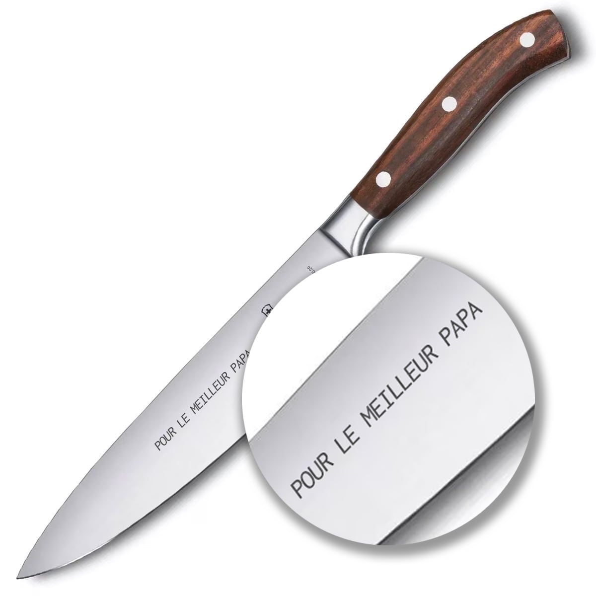 Couteau de chef Grand Maitre 20 cm Victorinox - Wood 