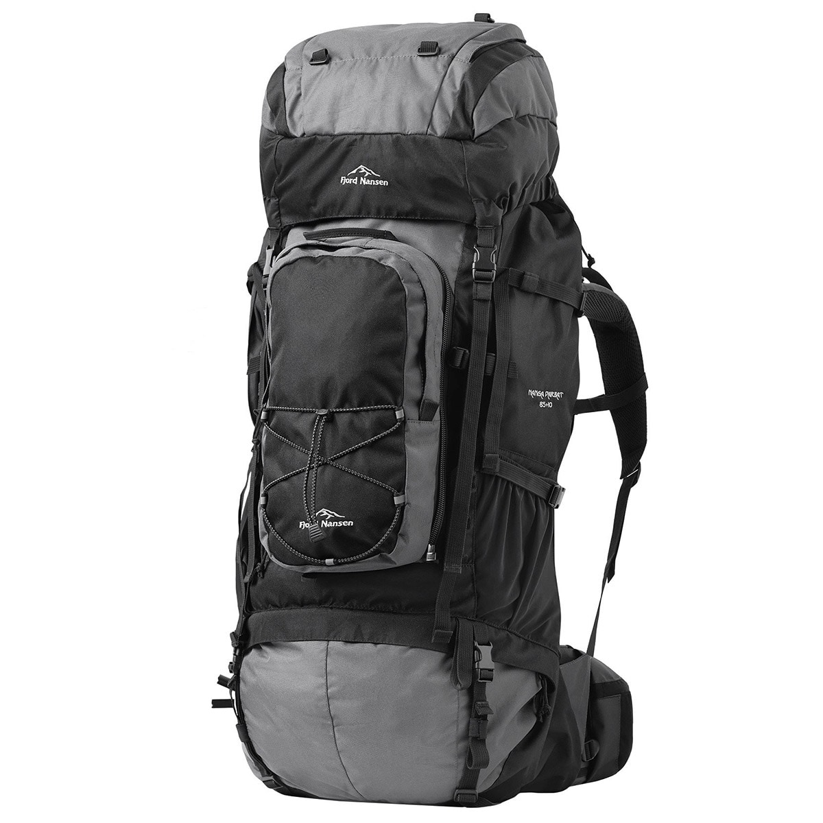 Sac à dos Nanga Parbat Solid 85+10 L Fjord Nansen - Black/Graphite