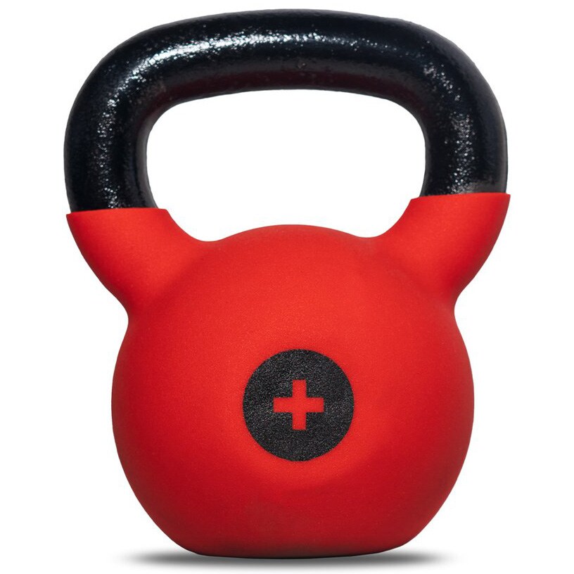 Kettlebell en fonte 20 kg avec revêtement en caoutchouc Thorn+Fit