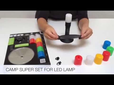 Kit pour lampe de poche Camp Super Set ToGo 