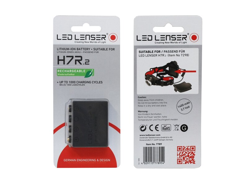 Batterie pour lampe de poche H7R.2 Ledlenser