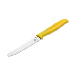 Couteau de cuisine dentelé avec pointe arrondie Boker - Yellow