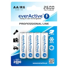 Batterie R6/AA 2500 mAh 4 pcs. EverActive 