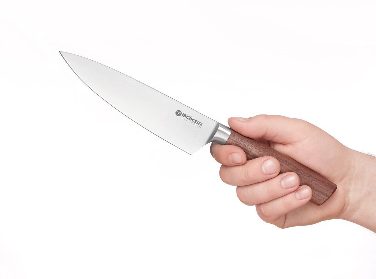 Couteau de cuisine Solingen Core Walnut 16 cm Boker 