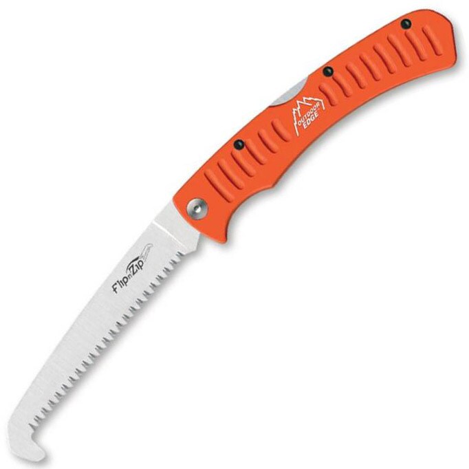 Scie pliante Flip n' Zip Outdoor Edge - Orange