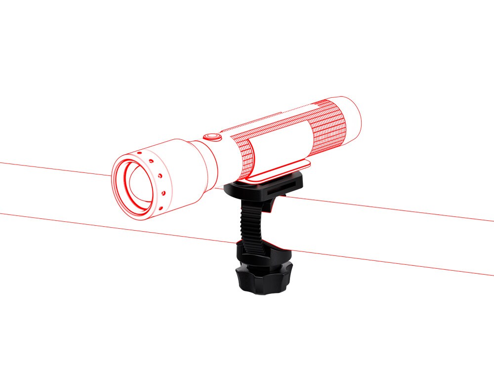 Support universel pour lampe de poche Type A Ledlenser