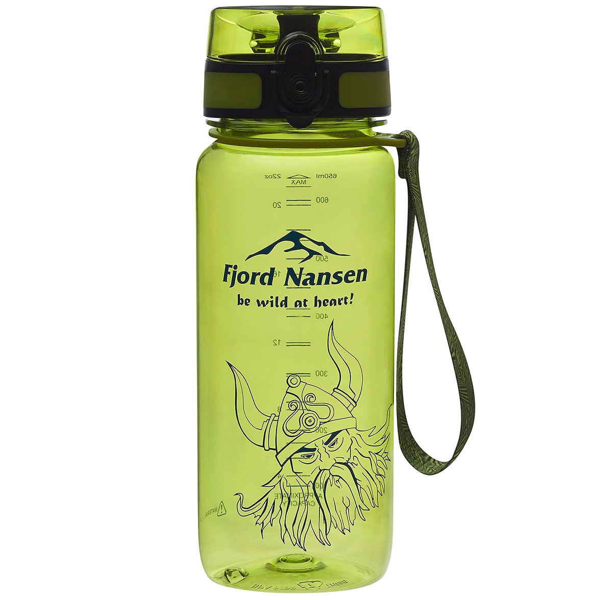 Bouteille Tritan Bottlt 0,65 L Fjord Nansen - Yellow