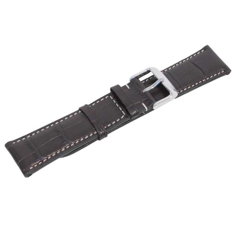 Bracelet en cuir pour montre 20 mm Zappelin - Brown