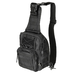 Sac à dos à bandoulière Shoulder Bag Molle 7 L MFH - Black