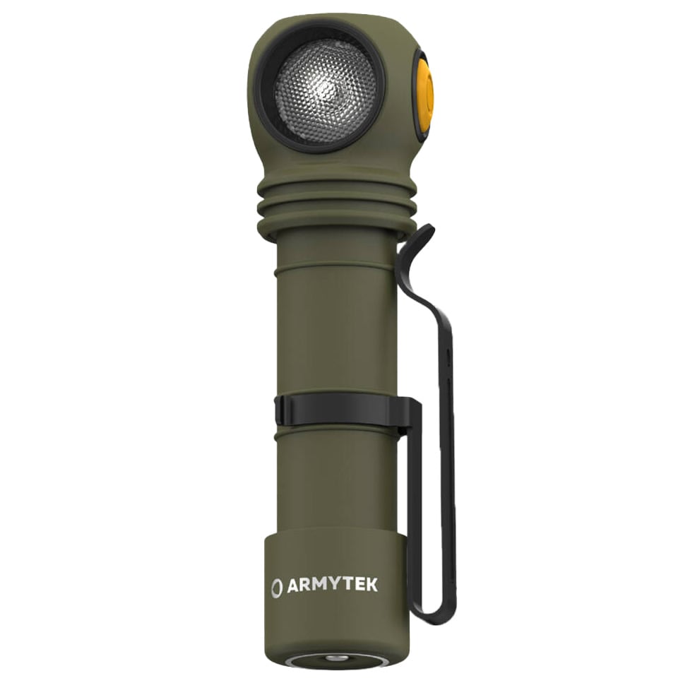 Lampe frontale et angulaire Wizard C2 Pro 2500 lumens Armytek - Olive White