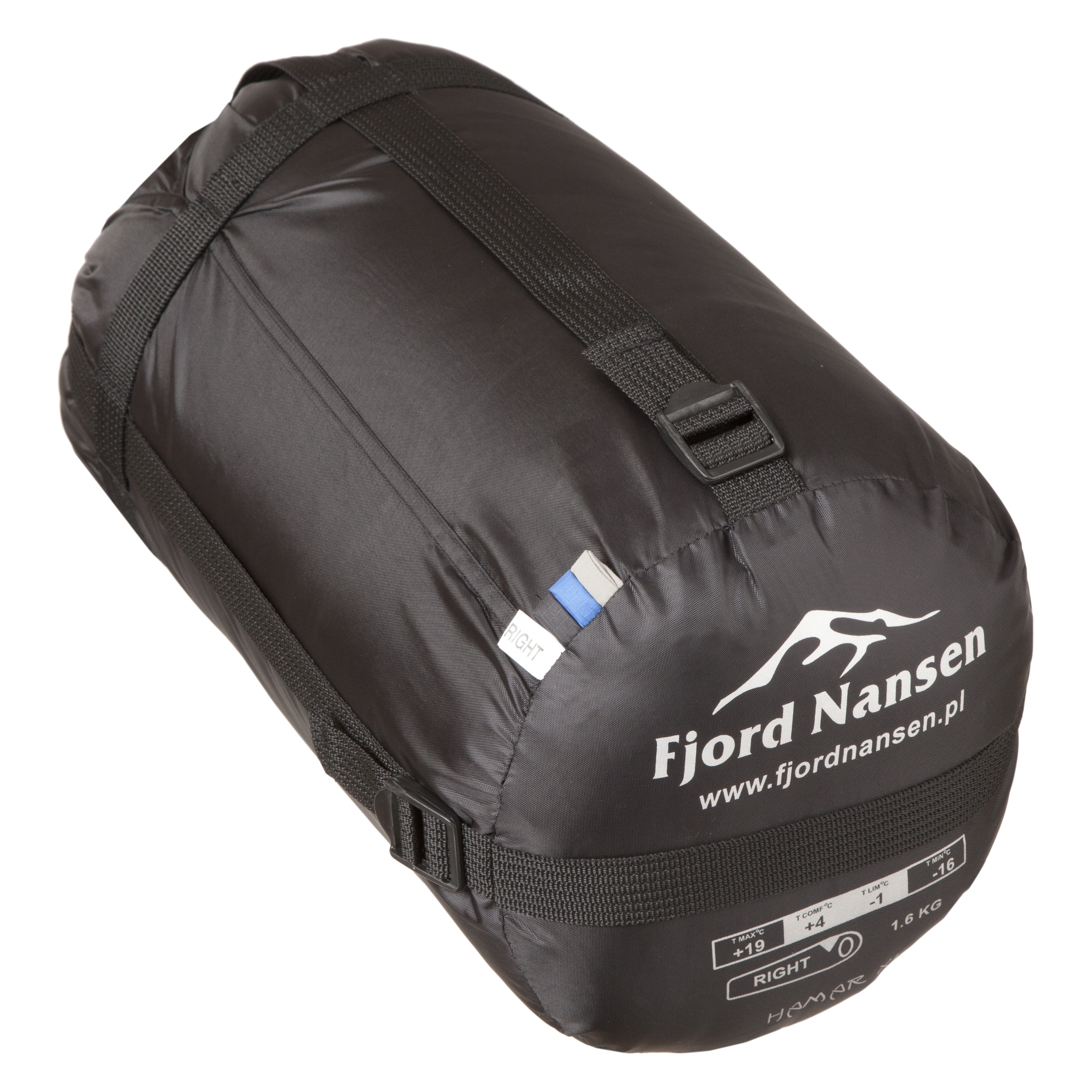 Sac de couchage Hamar XL 1588 g - droite Fjord Nansen